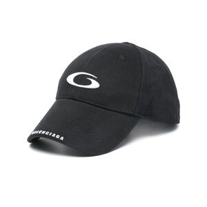 Balenciaga Loop Sports Icon Cap 'Black/White' Unisex Sz L 59cm